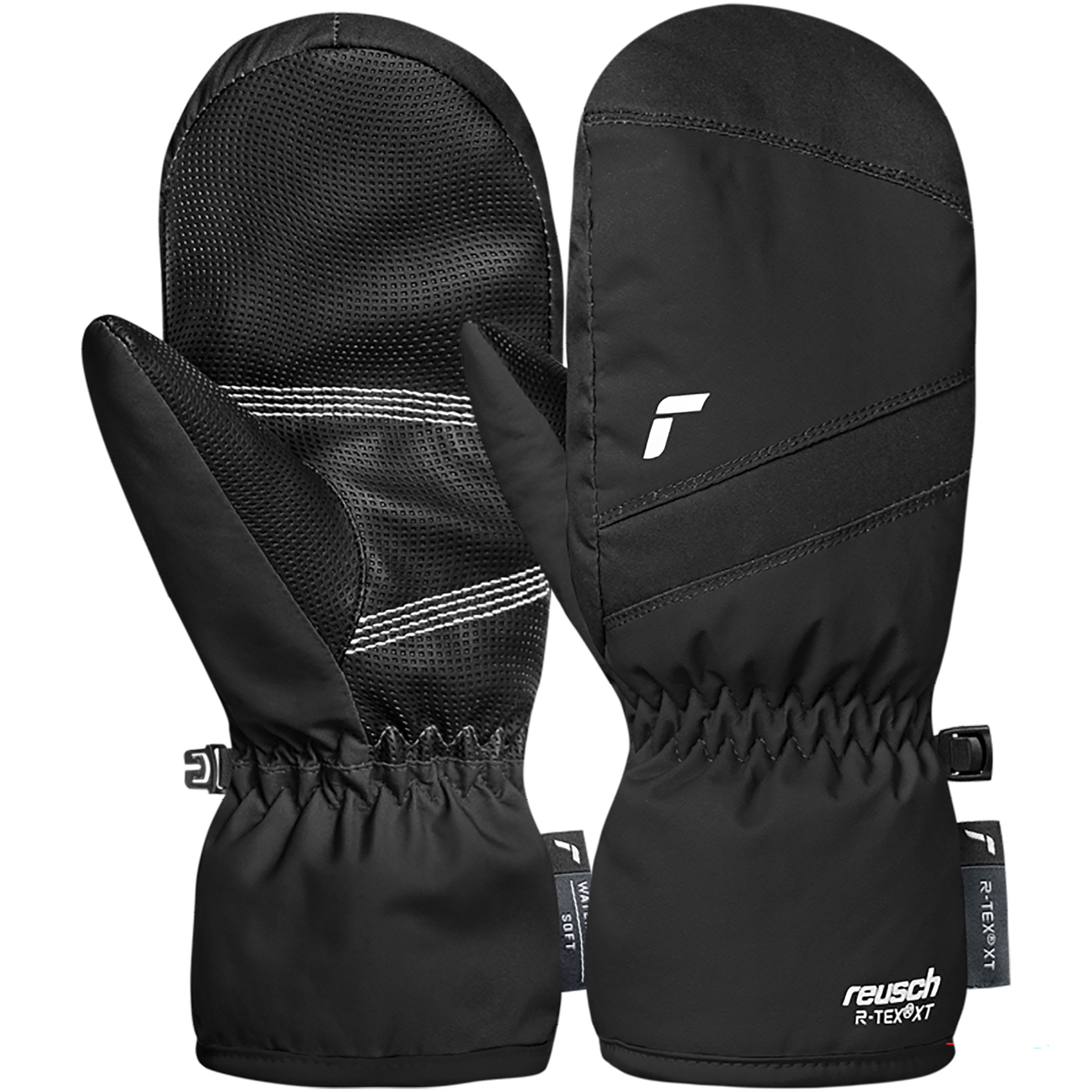Reusch Wonder R-Tex XT Mitten Kinder Skihandschuhe schwarz Größe 3.5 Skifahren Wasserdicht