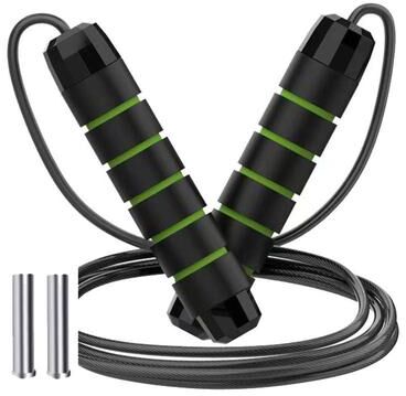 Clever Finds Adjustables Steel Wire Speed Jump Rope For Cardio Fitness Training a7