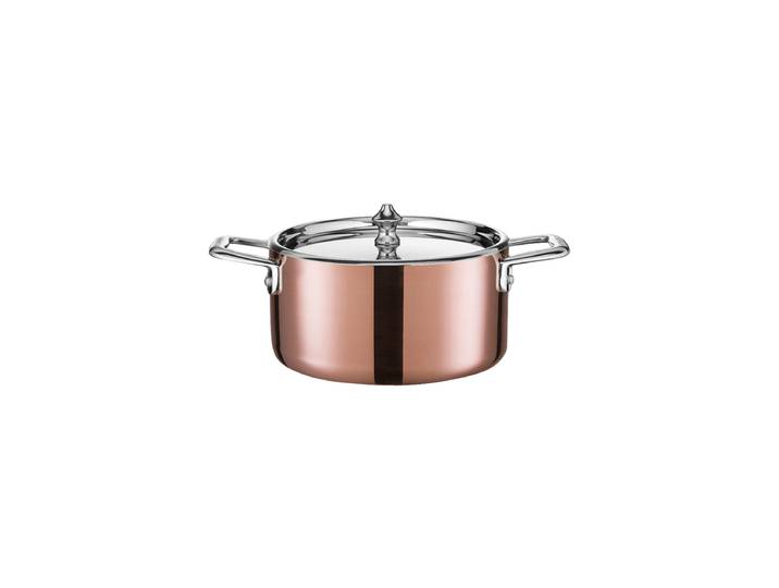 Premium Mini-Kochtopf „Maitre D’“ Kupfer, Silber SCANPAN