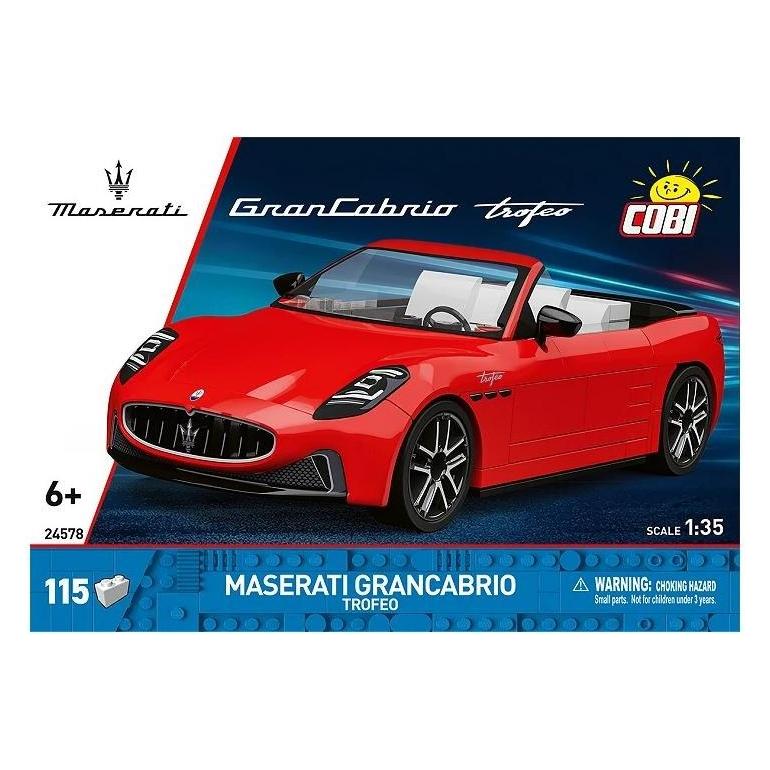 Cobi Maserati GranCabrio Trofeo Modellauto Bausatz 1:35 - 98 Teile (419154)