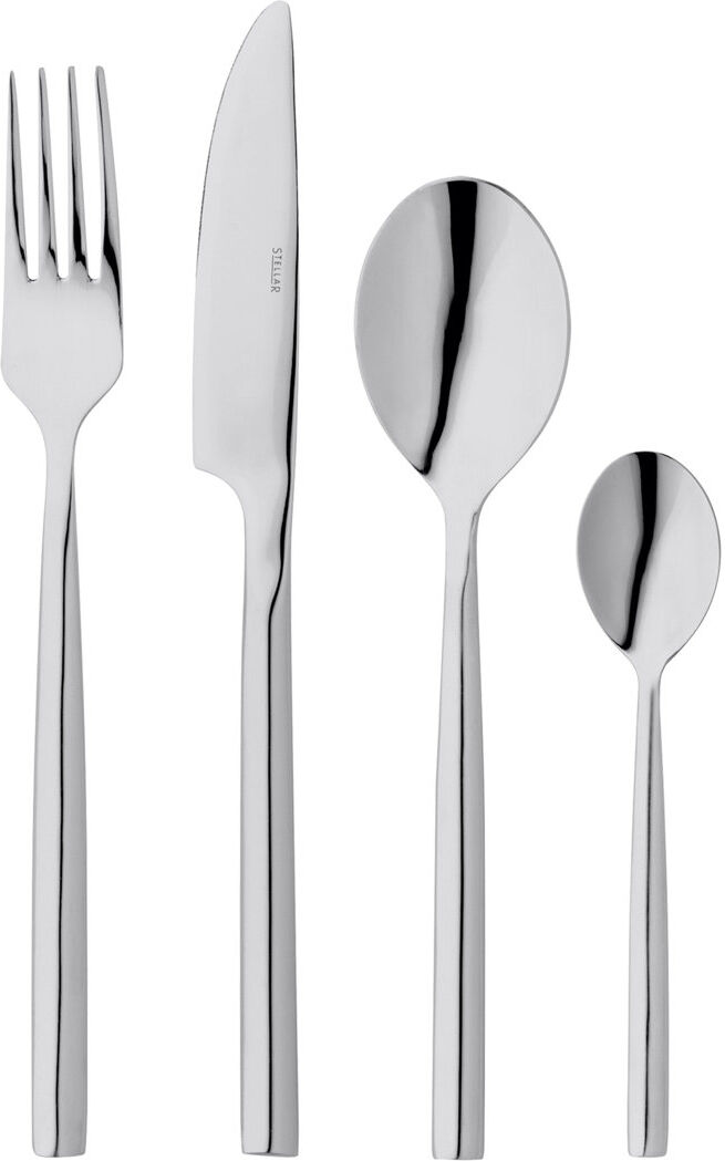 Stellar, Rochester - 16 Piece Cutlery Set, Service for 4 Silver 16