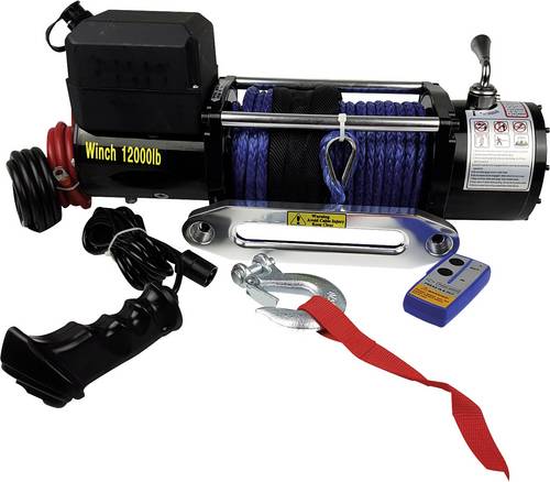 Berger & Schröter Seilwinde 31765 Zugkraft (rollend)=10.8kg Funk-Fernbedienung