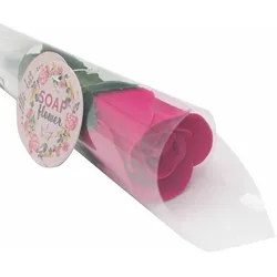 Ready to Retail Soap Flower - Small Red Rose