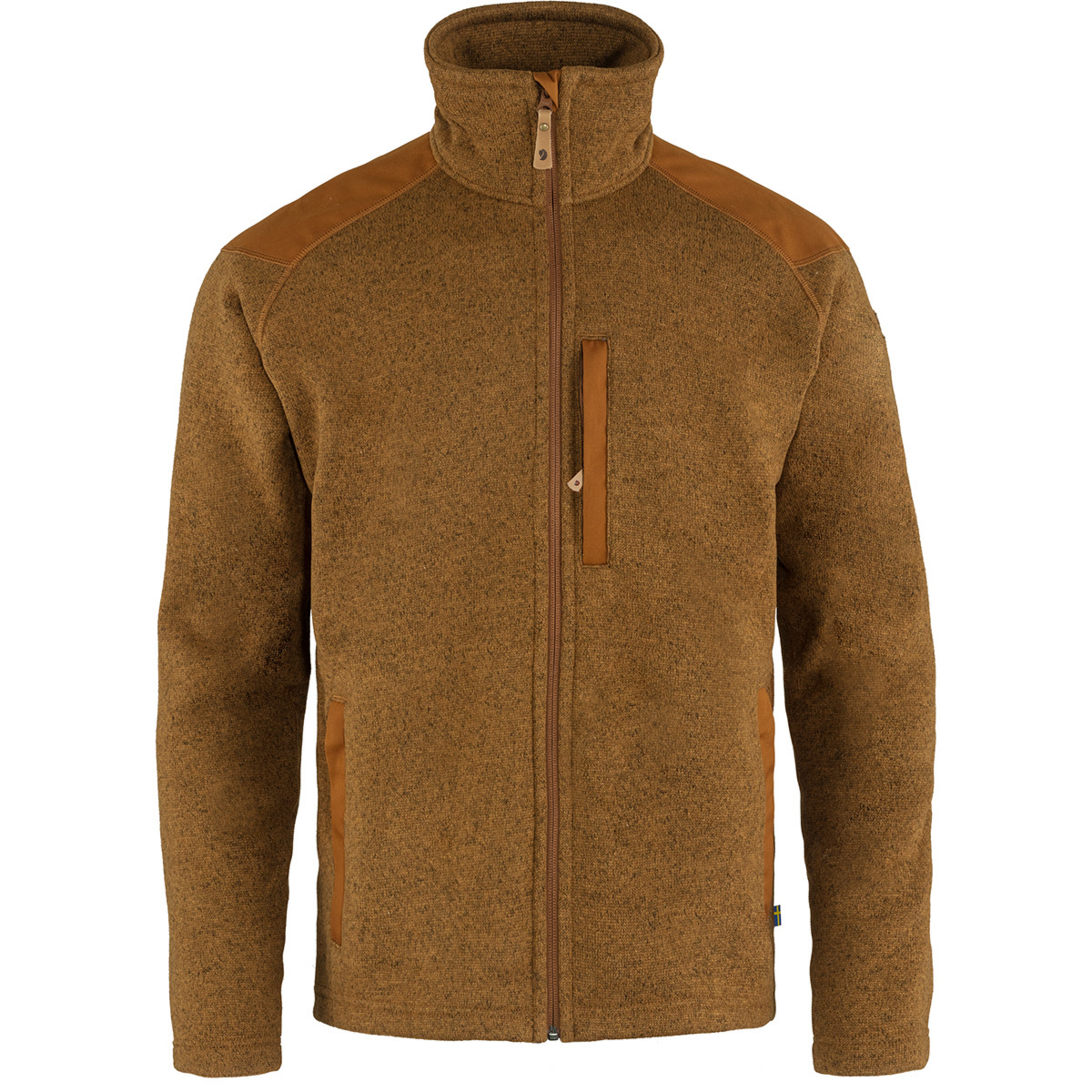 Fjällräven Buck Fleece Herren Fleecejacke braun Größe XL Trekking Widerstandsfähig