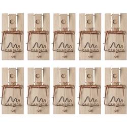 Gardigo Holz Schlagfalle Mausefalle 10 St. 62325