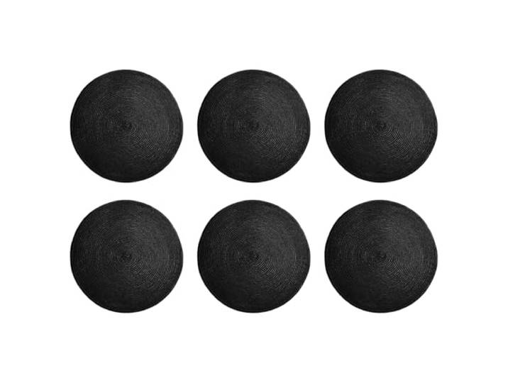 BUTLERS 6er Set Tischset ø38 cm - Ambiente - abwischbar