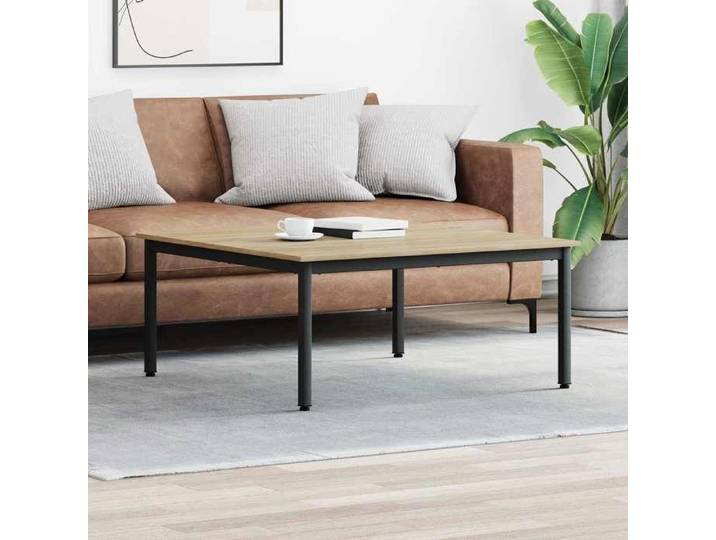 Table Basse 100 x 100 x 45 cm en Bois d'Ingénierie