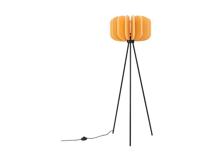 Design Stehlampe „Mula Gelb/Schwarz Sollux Lighting