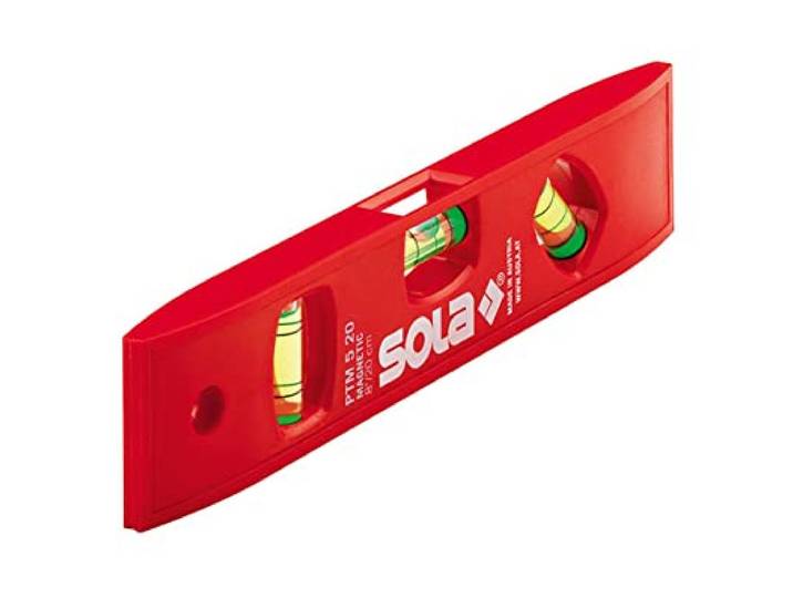 SOLA Torpedo-waterpas PTM 5 met magneetstrip