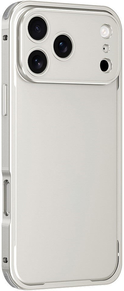 iPhone 17 Pro EIDERWOOD Bumper Bagside Cover - Titanium