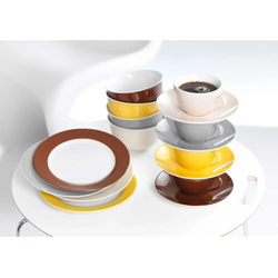 Ritzenhoff & Breker DOPPIO Müslischale 14 cm 6er Set - Gelb