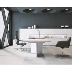 Chef Schreibtisch XXL mit integriertem Sideboard Ariaro