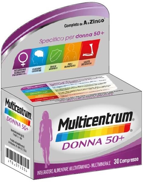 FARMED Srl Multicentrum Donna 50+, 30 Compresse