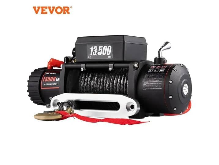VEVOR Pro Leg Stretcher 220LBS Machine d'étirement des jambes avec treuil électrique, corde synthétique et télécommande pour 4x4, remorque, VTT, camion, tout-terrain, bateau
