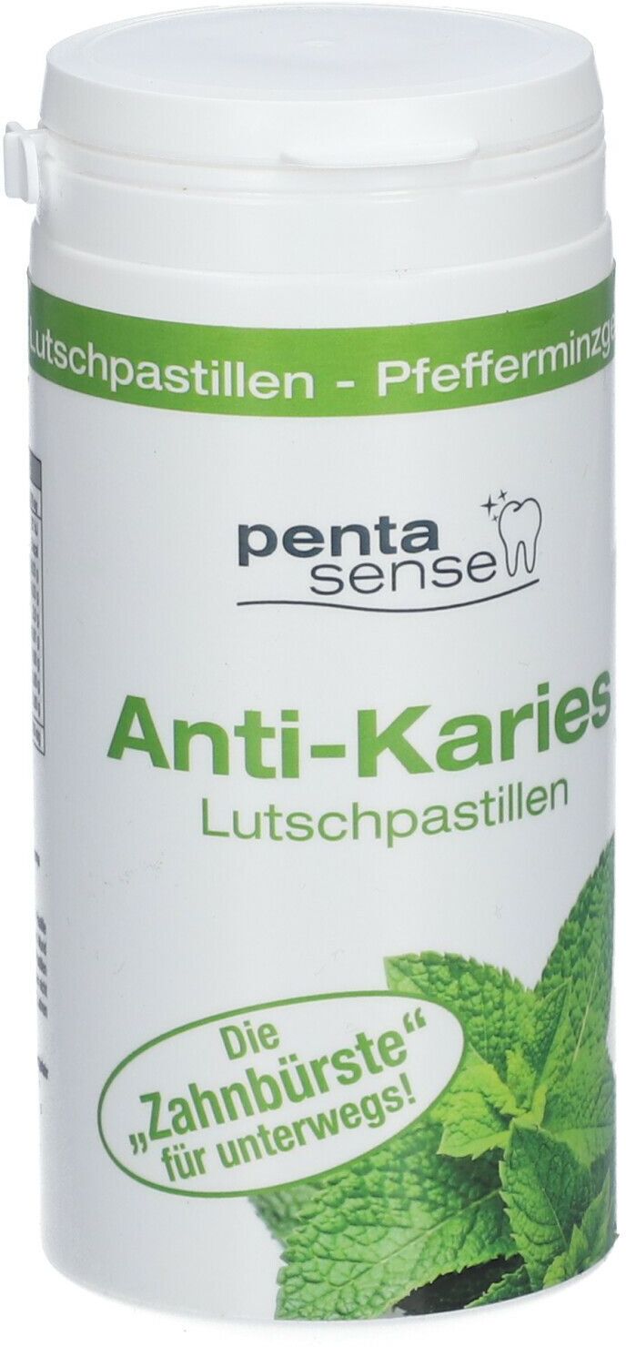 penta sense Penta-Sense Anti-Karies Lutschpast.Pfefferminz 150 St Pastillen