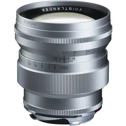 Nokton 1,5/75 mm VM silber, asphärisch, Objektiv