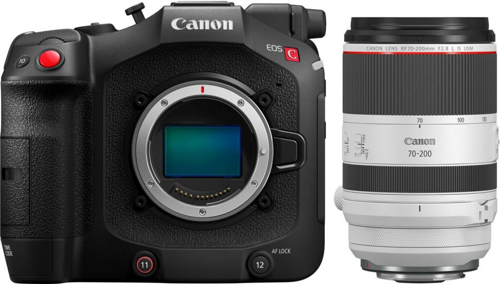 Canon EOS C80 + RF 70-200mm f2,8 L IS USM