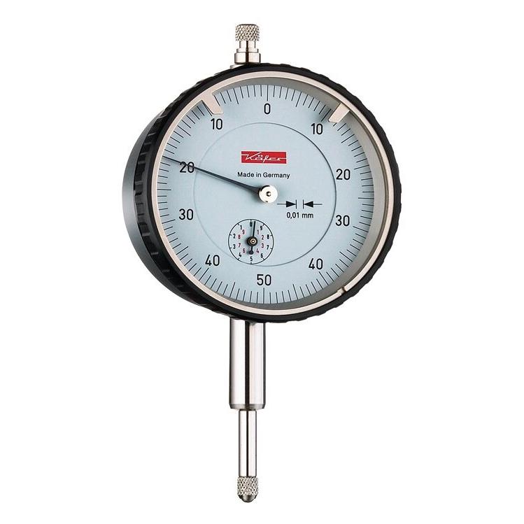 Käfer Messuhr M2T B 10 mm Ablesung 0,01 mm Ziffernblattbezifferung beids. 0-50-0 (10258)