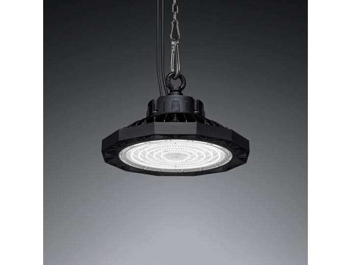 BRUMBERG Sol LED-Hallenstrahler Highbay, 25.600 lm Sol, dimmbar, schwarz, Aluminium