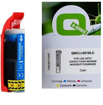 Q-Nomic CLI-551C XL Cartucho de tinta cian XL