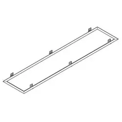 Siteco 59MQ17005021 Apollon squareDeckeneinbaurahmen,Einbau