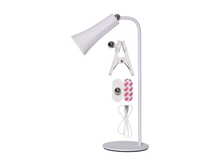 Tischleuchte Functional LED-Modul, IP20 , weiss (weiß), H: 38cm, PARFORCE TRADITIONAL HUNTING, Leuchten, Tischleuchte