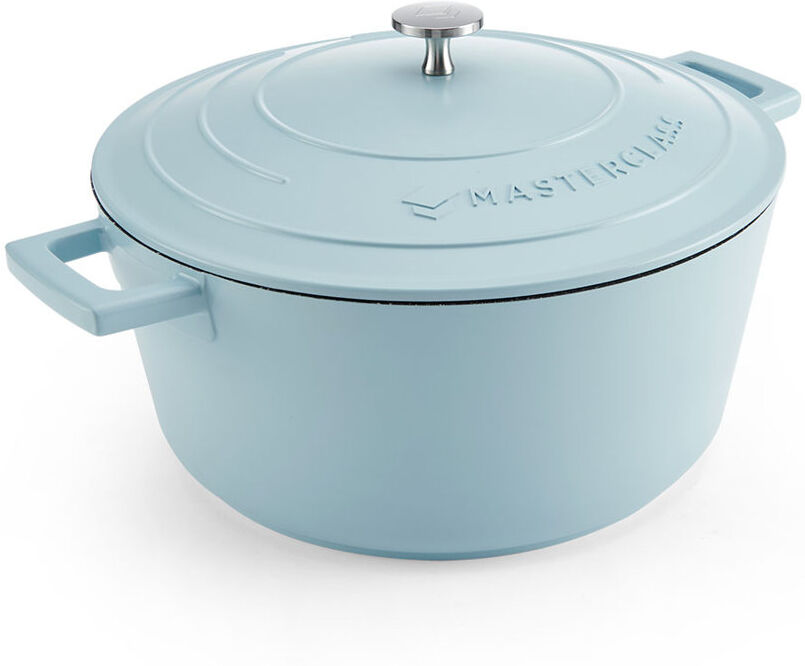 MasterClass Cast Aluminum Round Casserole Blue Sky 5L