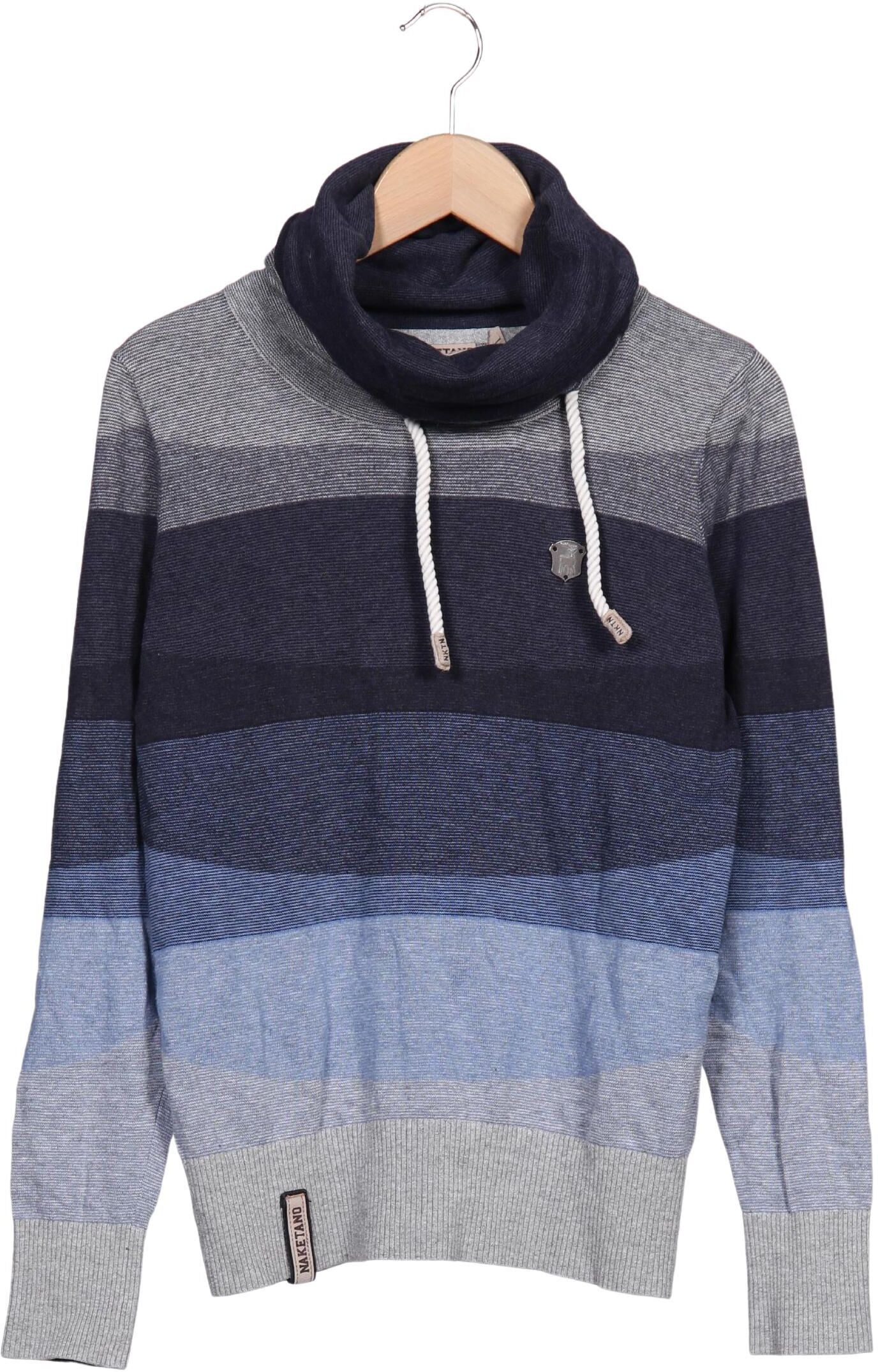 Naketano Herren Pullover, Mehrfarbig, Gr. L, Baumwolle - Second Hand