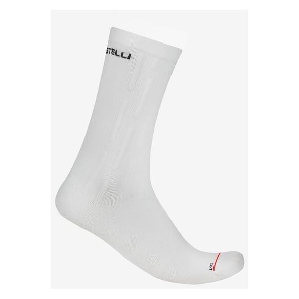 Castelli Aero Race Pro 20 Sock (44 - 47) (4526031-X_Hvid)