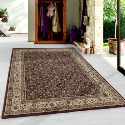 Teppich AYYILDIZ TEPPICHE "KASHMIR 2602", rot, B:240cm H:10mm L:340cm, Polypropylen (PP), Teppiche, Teppich, Wohnzimmer, Orient Optik