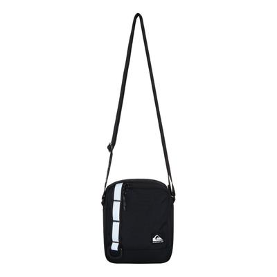 Sporttasche QUIKSILVER "Pandor", Herren, schwarz-weiß (schwarz), Obermaterial: 100% Polyester., Taschen Sporttasche