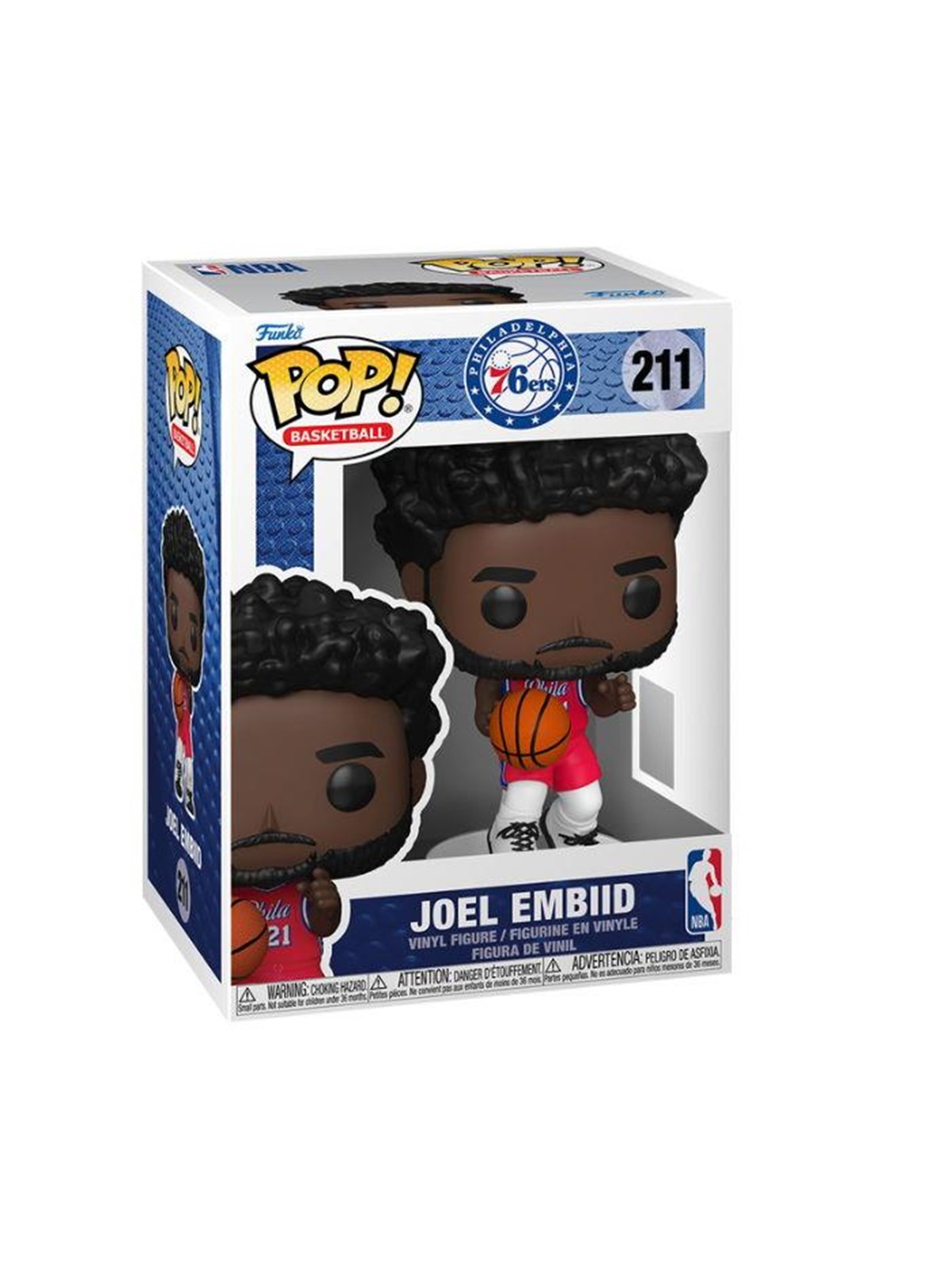 Funko! - Funko POP Vinyl 76ers Joel Embiid
