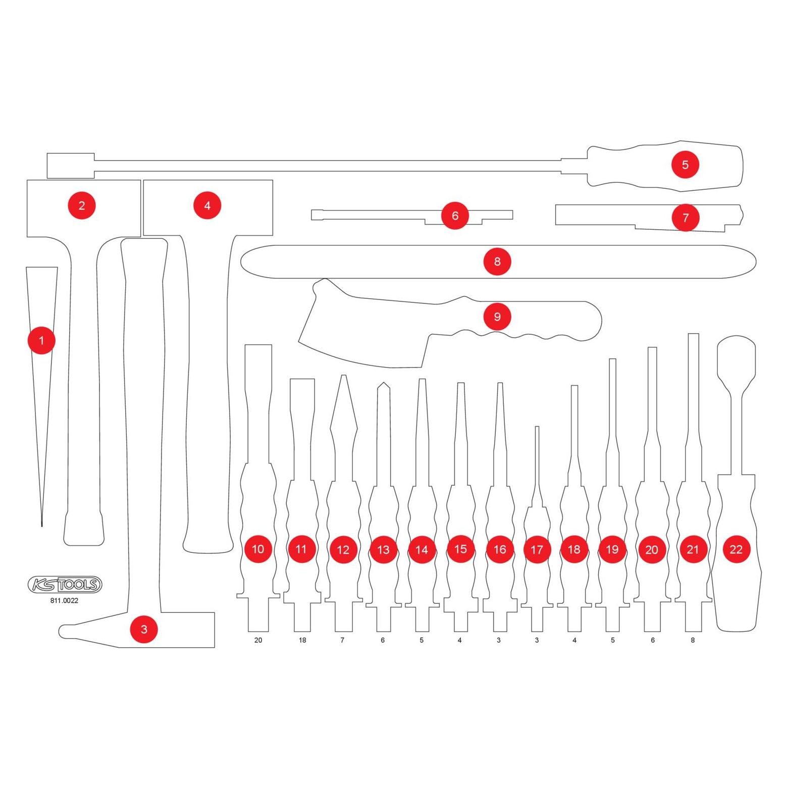 KS Tools 811.0022-97 (811.0022-97)