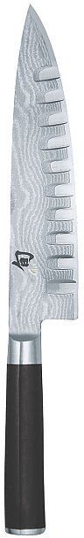 KAI Kochmesser mit Kullenschliff Shun Classic  silber EG