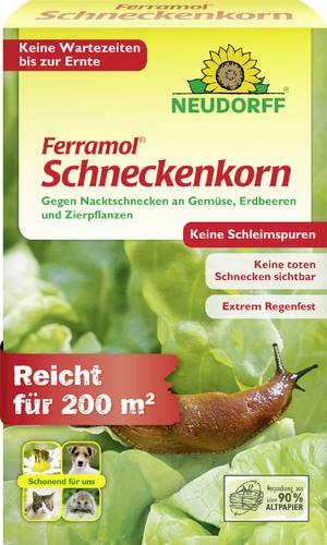 Neudorff 00672 Ferramol Schneckenkorn 1kg