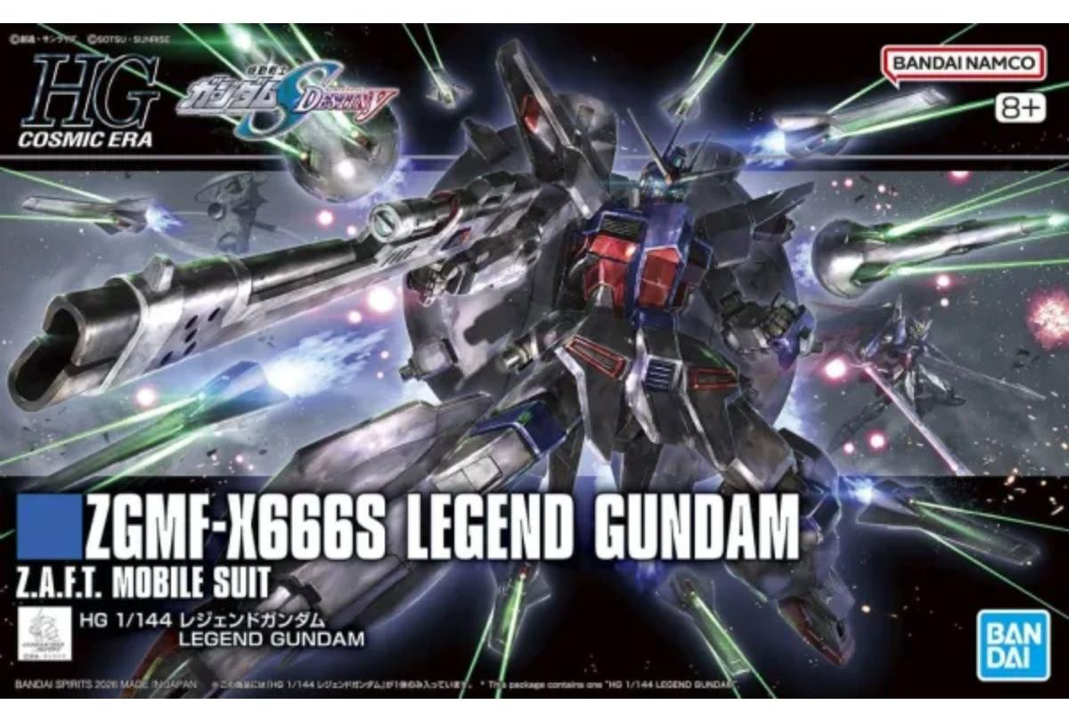 Bandai HG Legend Gundam Mobile Suit Gundam SEED Destiny modelbouwset 1/144