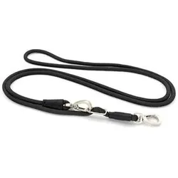 Morso Hondenriem Hands Free Soft Rope Gerecycled Zwart - 260X1 Cm (Hund), Halsband + Leine