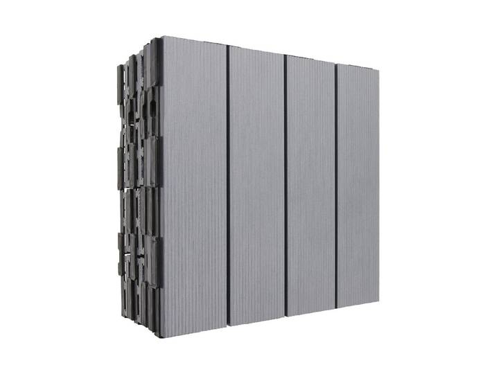 Klickfliese HPC M-Shape Light Grey 30 × 30 cm 6 Stück 0.54 m2