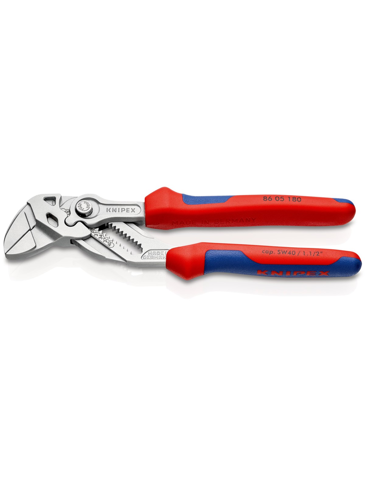 KNIPEX Zangenschlüssel, Zange und Schraubenschlüssel in einem Werkzeug
