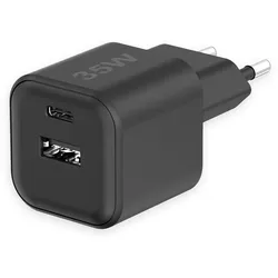Fontastic USB Ultra Schnell-Reiselader Mini GaNto35 schwarz