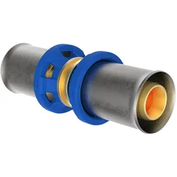 KIRCHHOFF MS Verbindungsstück, blank, 20 mm, Pressfitting für MSVR, Fittings, wasseranschluss