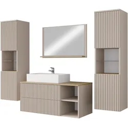 BADMÖBEL-SET Kertos Rillen III