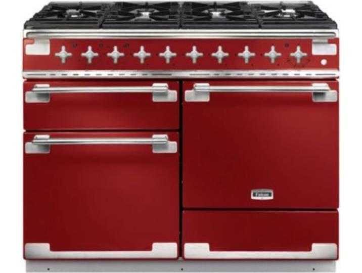 Falcon - Piano De Cuisson Gaz Elise110 Mixt Rouge Cerise