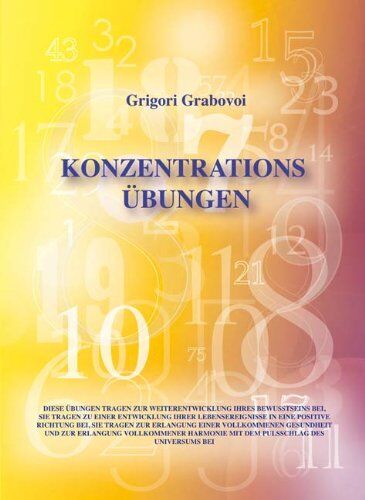 Grigori Grabovoi - Grabovoi, G: Konzentrationsübungen für 31 Tage - Preis vom 14.10.2026 23:07:16 h