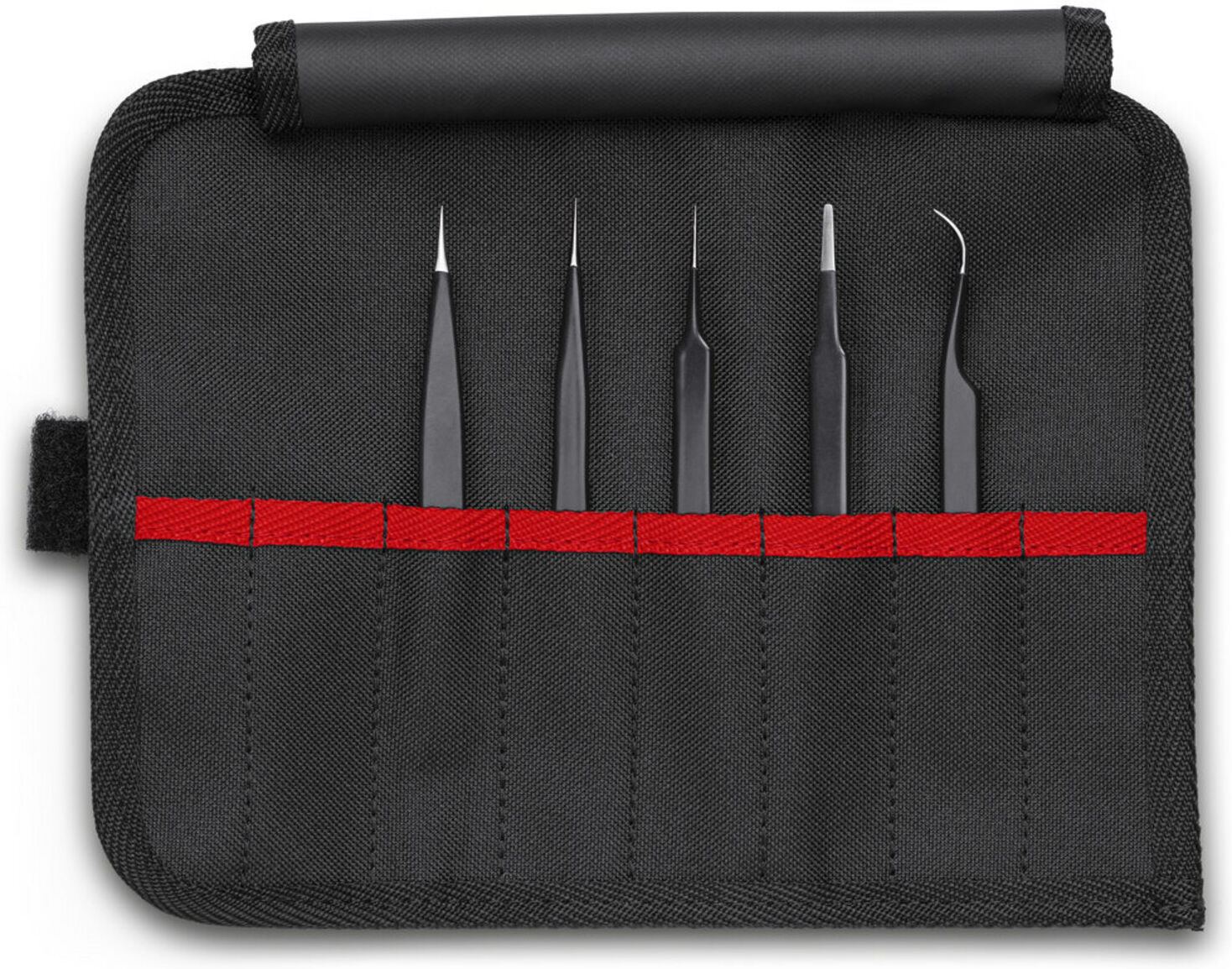 KNIPEX 92 00 01 ESD Universalpinzetten-Set ESD 5-teilig 90 mm)
