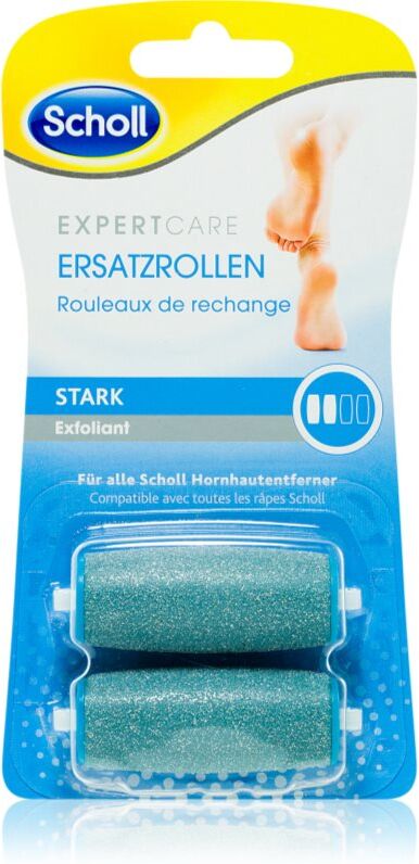 Scholl Expert Care Regular Strong rouleau de remplacement pour râpe électrique pieds 2 pcs