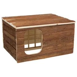 TRIXIE Natural Living Haus Hilke mit Raufe