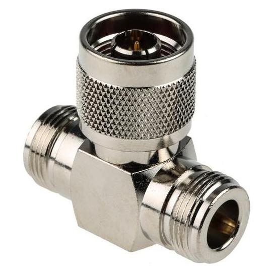 RS PRO HF Adapter, N - N, 50Ω, Male - Weiblich, T-Abzweig, 11GHz (5462481)