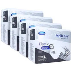 MoliCare Premium Elastic, 10 Tropfen, Gr. L, 115 - 145 cm Hüftumfang 4X14 St
