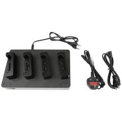 Brodit 216369 Ladeadapter 4 x Samsung, Galaxy Xcover 5 mit Europa-Adapter, mit UK-Adapter, mit USA-Adapter